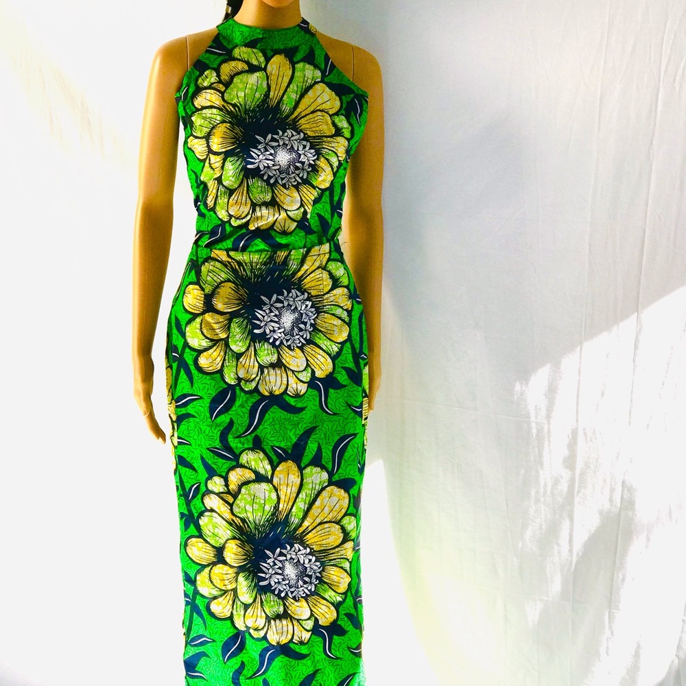 Ankara long skirt and top